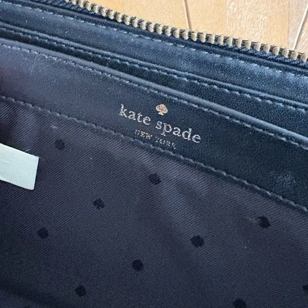 Kate Spade James Street Black Wallet